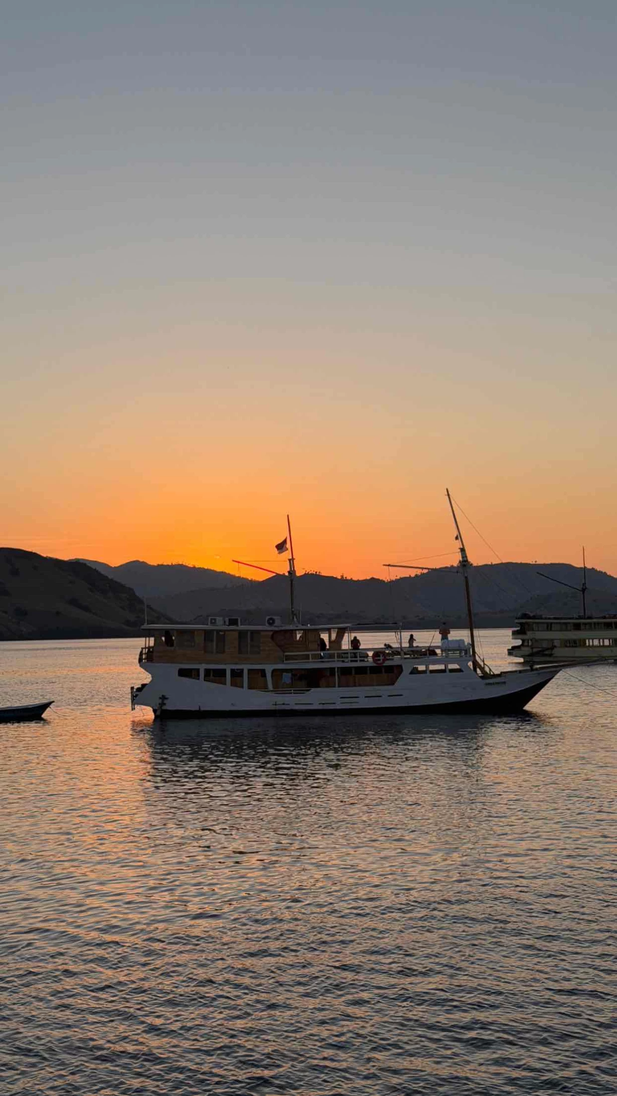 Komodo, between boat, dragon and seabed — 5